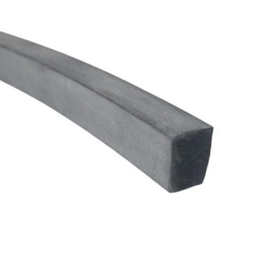 Imagem de Rolo de 10 Metros de Borracha Perfil Esponjoso 15x10mm Vedação Macio L