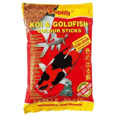 Imagem de Ração Tropical Koi & Goldfish Colour Sticks para Peixes 90g
