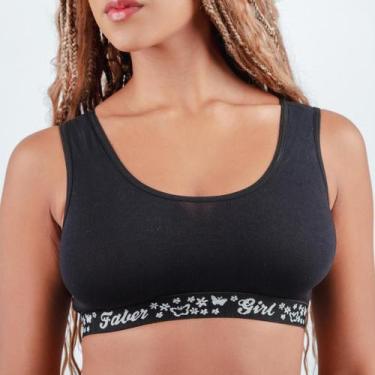 Imagem de Kit 5 Top Topper Algodão Cotton Básico Fitness Academia Sem Bojo Roupa