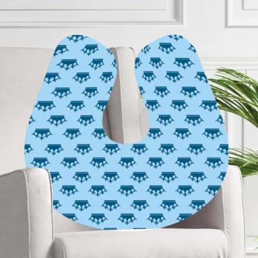 Imagem de Almofada para Amamentação Travesseiro Bebê Lindas Estampas - Ev Baby, 