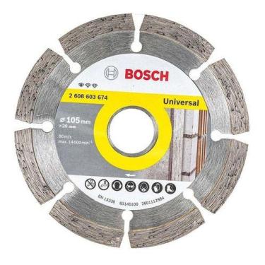 Imagem de Disco Diamantado 105mm Segmentado Serra Mármore Bosch