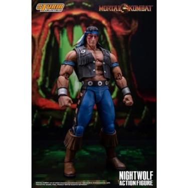 Imagem de Storm Collectibles Mortal Kombat Figurine 1/12 Nightwolf 18 cm