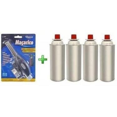Imagem de Maçarico Culinário Flambador Com 4 Latas De Gás - Western
