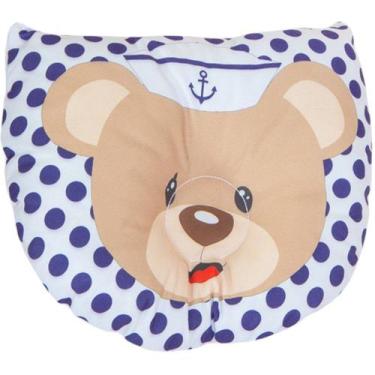 Imagem de Travesseiro de Bebê Anatômico Ursinho Marinheiro - Miguel Baby