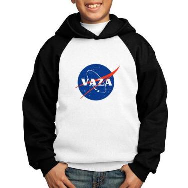 Imagem de Moletom Infantil Vaza - Foca na Moda, Branco, Preto, 14