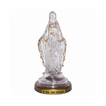 Imagem de Imagem Acrílica Nossa Senhora Das Graças Santíssima Virgem Maria - Amo