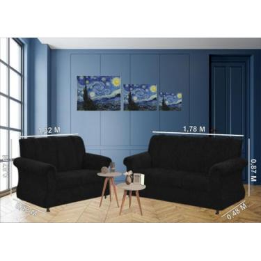 Imagem de sofá jogo novo preto - puma 