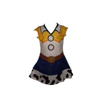Imagem de Fantasia Roupa Infantil Vestido Jessie - Bililika, Colorido, G