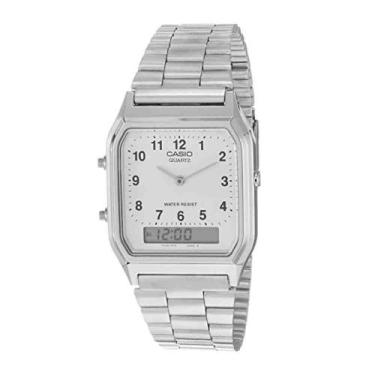 Imagem de Relógio Casio Vintage Prata Unissex AQ-230A-7BMQ
