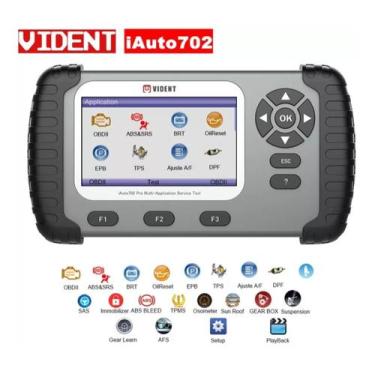 Imagem de Vident Iauto702 Pro Scanner Automotivo Profissional Diagnóst - Delphi