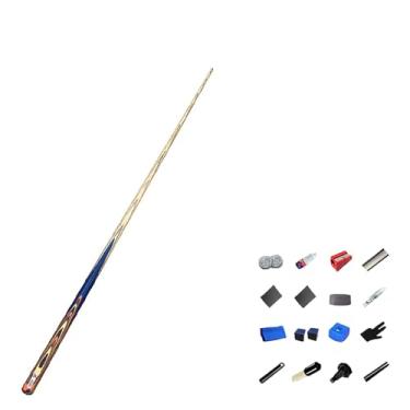 Imagem de Taco de sinuca, bastão de sinuca, bastão de taco de bilhar de bordo canadense, taco de sinuca profissional para esportes de mesa de sinuca, 18 ~ 595 g, tacos de taco de bilhar de madeira (C, 10 mm)