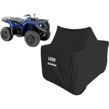 Imagem de Capa Tecido Resistente Para Quadriciclo Yamaha Kodiak 400 - Mz, Preta