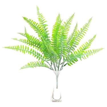 Imagem de Buquê Samambaia Plástico Artificial 13 Ramos Decoração - Bimport