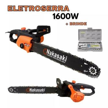 Imagem de Serra Moto serra Eletrica 1600w Profissional + soquete 40 pçs - Sa, So