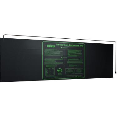 Imagem de iPower Tapete térmico de semeadura impermeável durável Kit de inicialização de plantas hidropônicas quentes para preparar chá e cerveja Kombucha, 122 x 50 cm - Novo, 4820