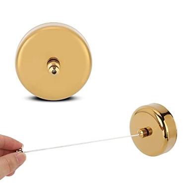 Imagem de Varal Retrátil Montado na Parede de Aço Inoxidável Akozon 304 - Rack de Secagem Invisível para Casa, Hotel e Pousada, Design que Economiza Espaço, Durável e Resistente à Ferrugem