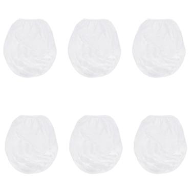 Imagem de OZXNO 6 sacos de filtro de tinta, 14 litros, saco de filtro de tinta, nylon, branco, malha fina, sacos descartáveis, filtros, balde para pintura e jardinagem