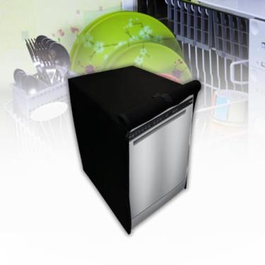 Imagem de CAPA PARA LAVA LOUÇAS BRASTEMP 15 SERVIÇOS BFL6 IMPERMEÁVEL (Preto)