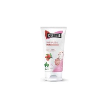 Imagem de Creme Depilatório Facial Depimiel Argila Branca E Rosa Mosqueta 40gr