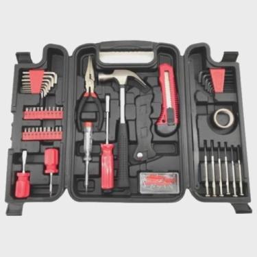 Imagem de Jogo de Ferramentas Com Maleta 142 Peças Com Alicate Martelo - Yeet