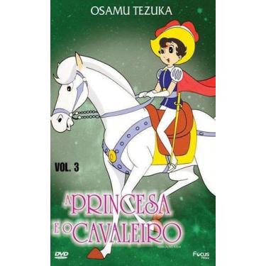 Imagem de DVD A Princesa e o Cavaleiro Volume 3 Osamu Tezuka - SONY