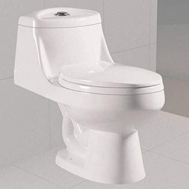 Imagem de Vaso Sanitário Monobloco Cerâmica Com Caixa Acoplada Pelegrin Pel-6003