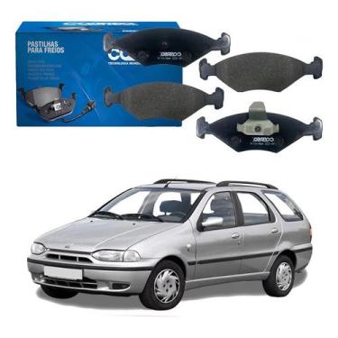 Imagem de Pastilha Freio Dianteira Palio Weekend 1.5 1.6 1998 A 2000 - Cobreq