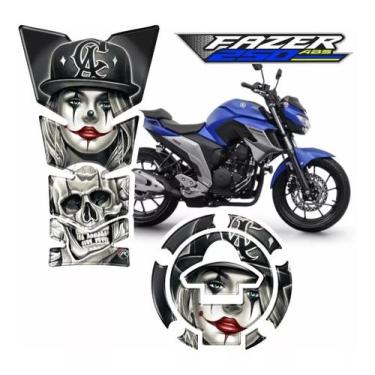 Imagem de Adesivo Protetor De Tanque E Bocal Fazer 250cc Ano 2019/2020 - Resitan