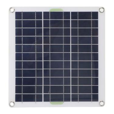 Imagem de Carregador de Kits de Painel Solar 200W, Portas USB Tipo C DC Carregamento Rápido Eficiente para Camping de Viagens Ao Ar Livre Com Plugue OBD do Controlador Azul