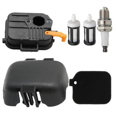 Imagem de DUZFOREI 4229-140-2801 Kit de capa e caixa de filtro de ar, substituição para soprador de folhas Stihl SH55 SH85 BR45 BG45 BG46 BG55 BG65, substitui 4229-120-1800 00003505800