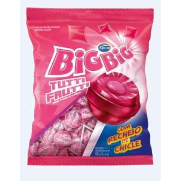 Imagem de Pirulito big big tutti frutti 50 unidades - arcor