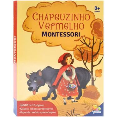 Imagem de Livro - Montessori Clássicos (Livro-JOGO): Chapeuzinho Vermelho