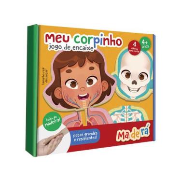 Imagem de Jogo Encaixe Madera Meu Corpinho Toyster