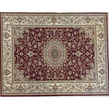 Imagem de Tapete Sala Gama Desenho Persa Vermelho 1,40X2,00M