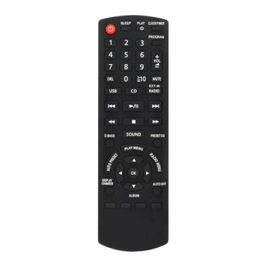 Imagem de N2QAYB000639 Comandante remoto substituído adequado para sistema estéreo de CD Panasonic SC-PM200 SC-HC15 SA-PM200 SC-HC15EBK SA-PM200EB-S SA-PM200EG-S SA-PM200EP-S SA-PM200GA-S SC-HC111 5EB-K S