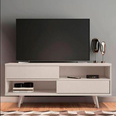 Imagem de Bancada 135cm Para Tv Até 50 Polegadas Nt1180 Notável Off White