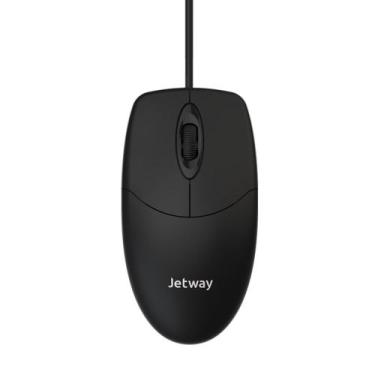 Imagem de Mouse optico usb jmk-200 preto jetway