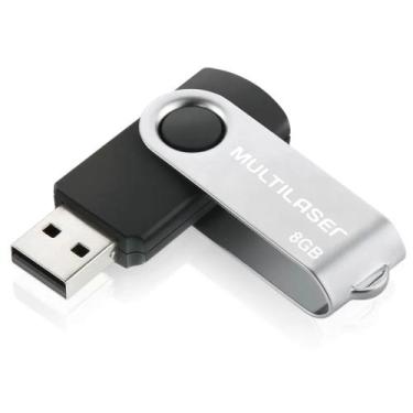 Imagem de Pen drive multi twist usb.2.0 8gb preto pd587