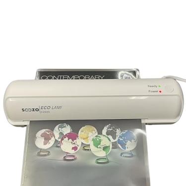 Imagem de Laminadora Plastificadora Compact SOZO 500w Rg Crachá A4 A5 Branca 220V/240V