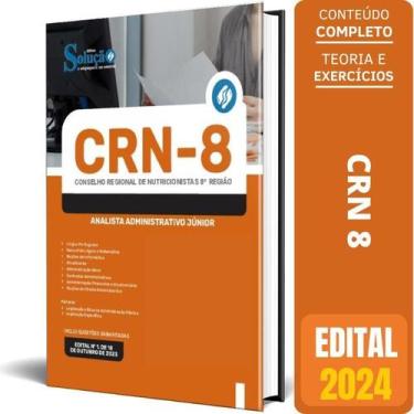 Imagem de Apostila Crn 8 2024 - Analista Administrativo Júnior - Editora Solucao
