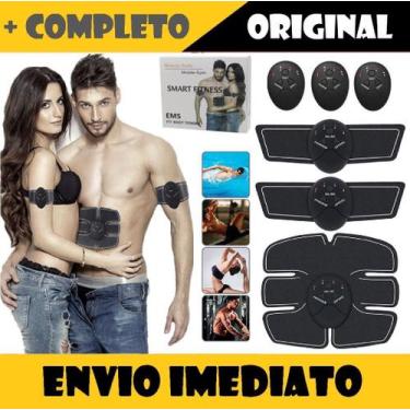 Imagem de Tonificador Aparelho Muscular Abdominal Estímulos Elétricos Abs Pro Sh