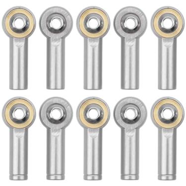 Imagem de 10Pack Vgoohobby Aluminum CW CCW M3 Link Rod Tie Rod End Ball Head Joint Holder 26mm Compatible with Axial Redcat HSP Traxxas HPI 1/10 RC Car Truck DIY Robot Boat Airplane (Silver)