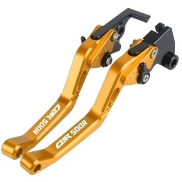 Imagem de Alavancas de freio e embreagem ajustáveis ​​para motocicletas, peça de reposição, alavanca de manopla, acessórios para alavanca de freio e embreagem, para CBR500R CB500FX 2013-2018