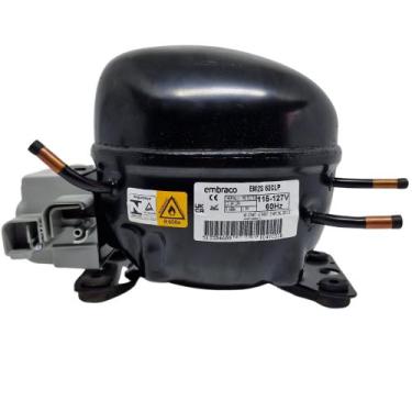Imagem de Compressor Embraco EM2S60CLP 127V 1/6HP R600a