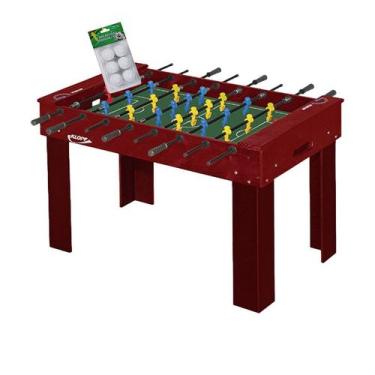 Imagem de MESA DE PEBOLIM TOTÓ KLOPF 1072 + 6 Bolinhas