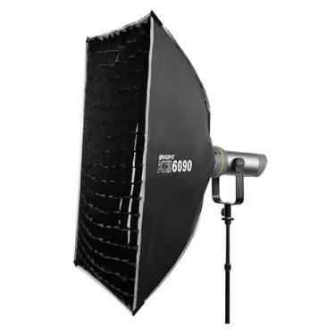 Imagem de Softbox 60 X 90 cm Bowens Triopo com Montagem Rápida + Grid