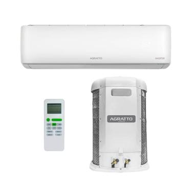 Imagem de Ar Condicionado Split Hi Wall 12000 Btu Frio Liv Top Inverter Agratto 220v