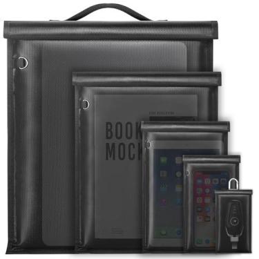 Imagem de Bolsas Faraday BeautyBucketZJL grandes com alça, pacote com 5