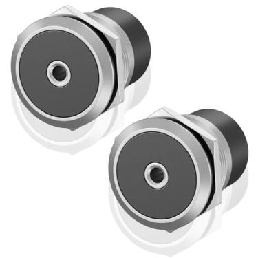 Imagem de Poyiccot Adaptador de áudio estéreo TRS de 3,5 mm para montagem em painel, adaptador de fone de ouvido TRS fêmea para fêmea de 3,5 mm TRS fêmea para montagem em painel para extensão de smartphones