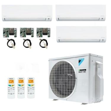 Imagem de Ar-Condicionado Multi Split Inverter R-32 Daikin 18.000 (2x Evap HW 9.